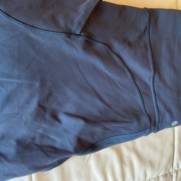 INVIGORATE HIGH-RISE CROP 23" Navy - Picture 1 of 2